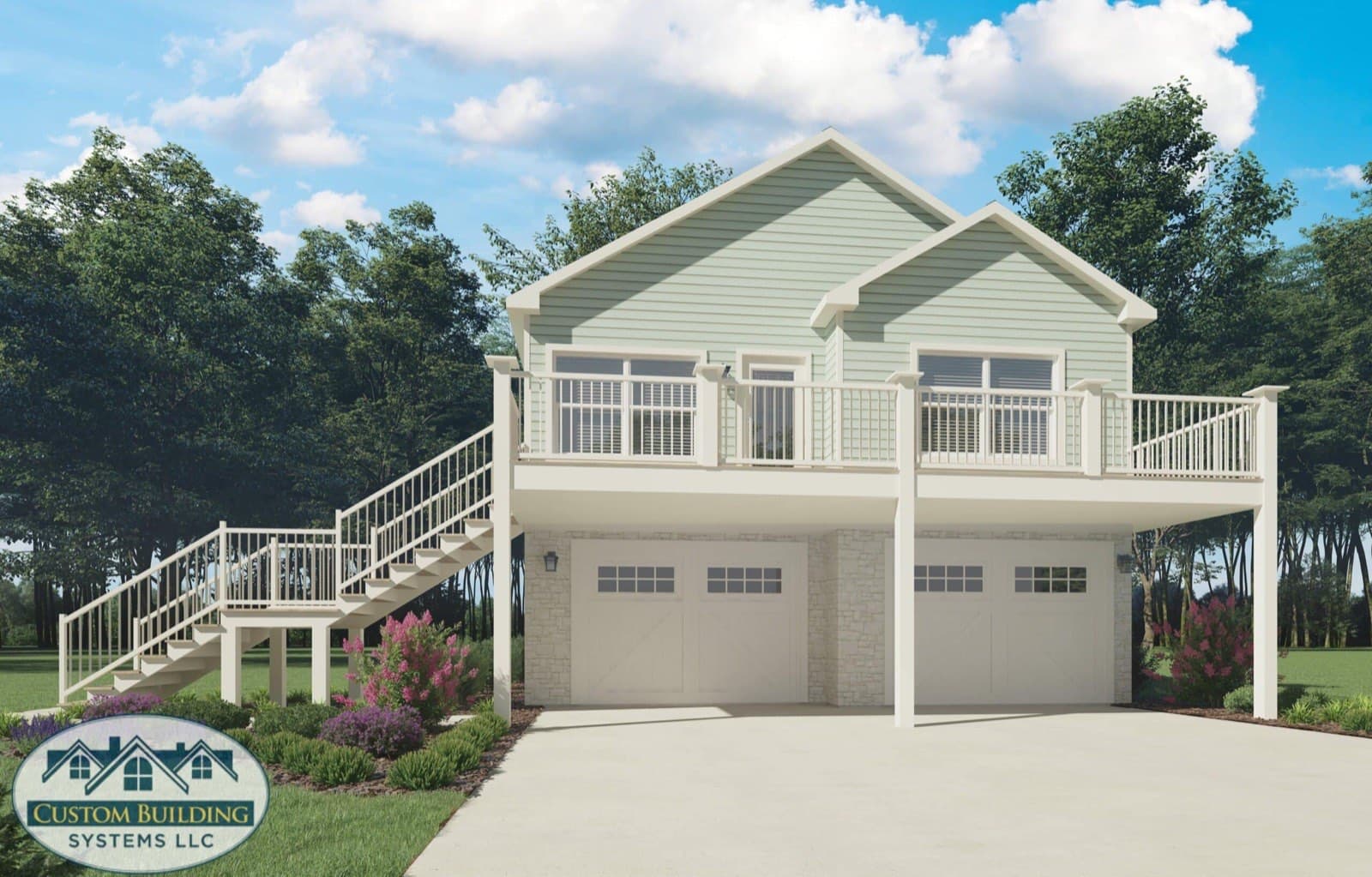 Bay Breeze exterior rendering