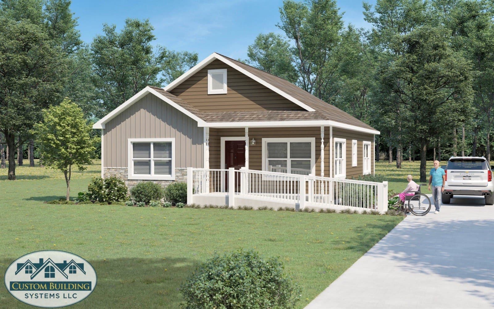 Clarion exterior rendering
