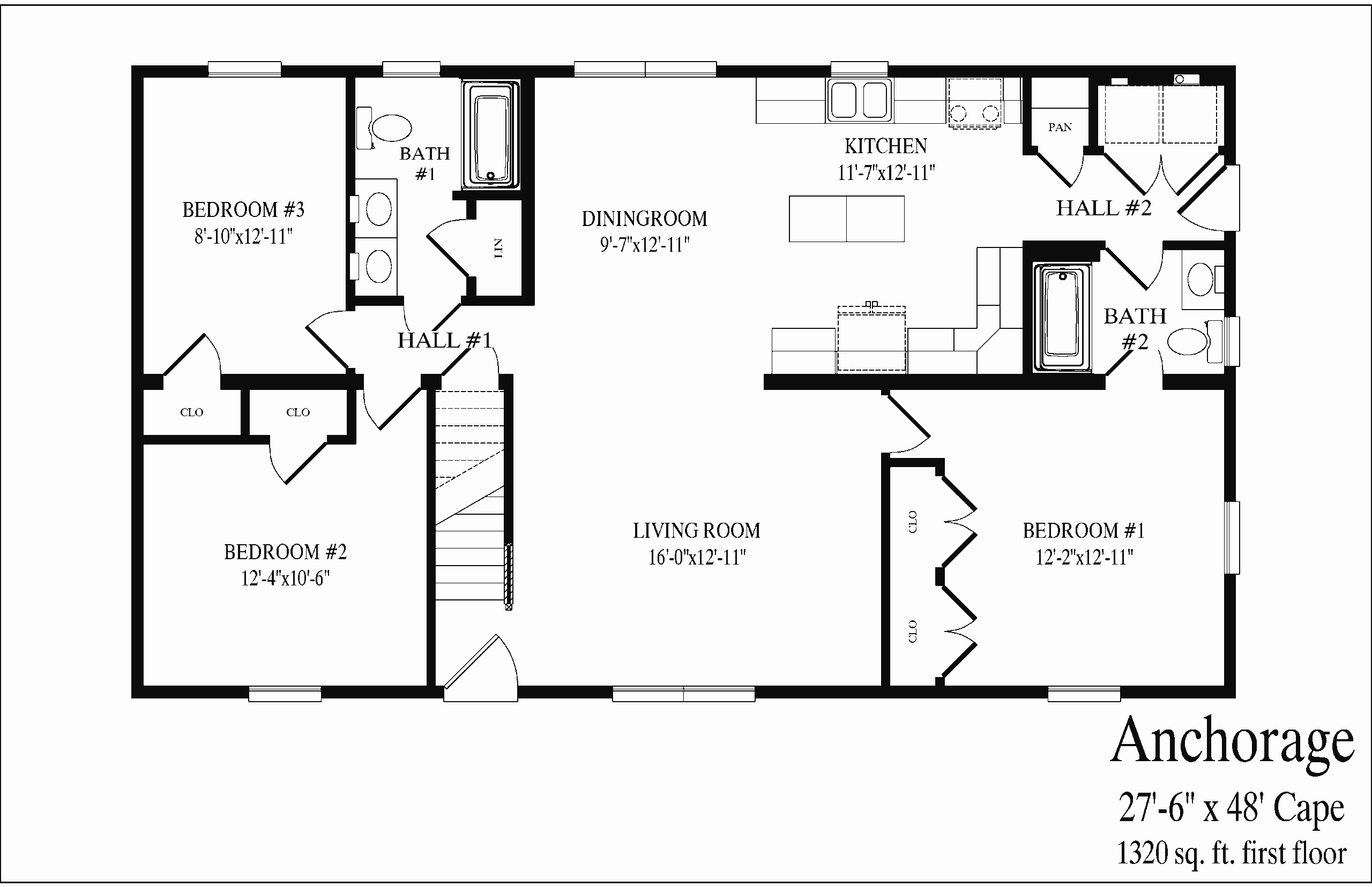 Anchorage first floor