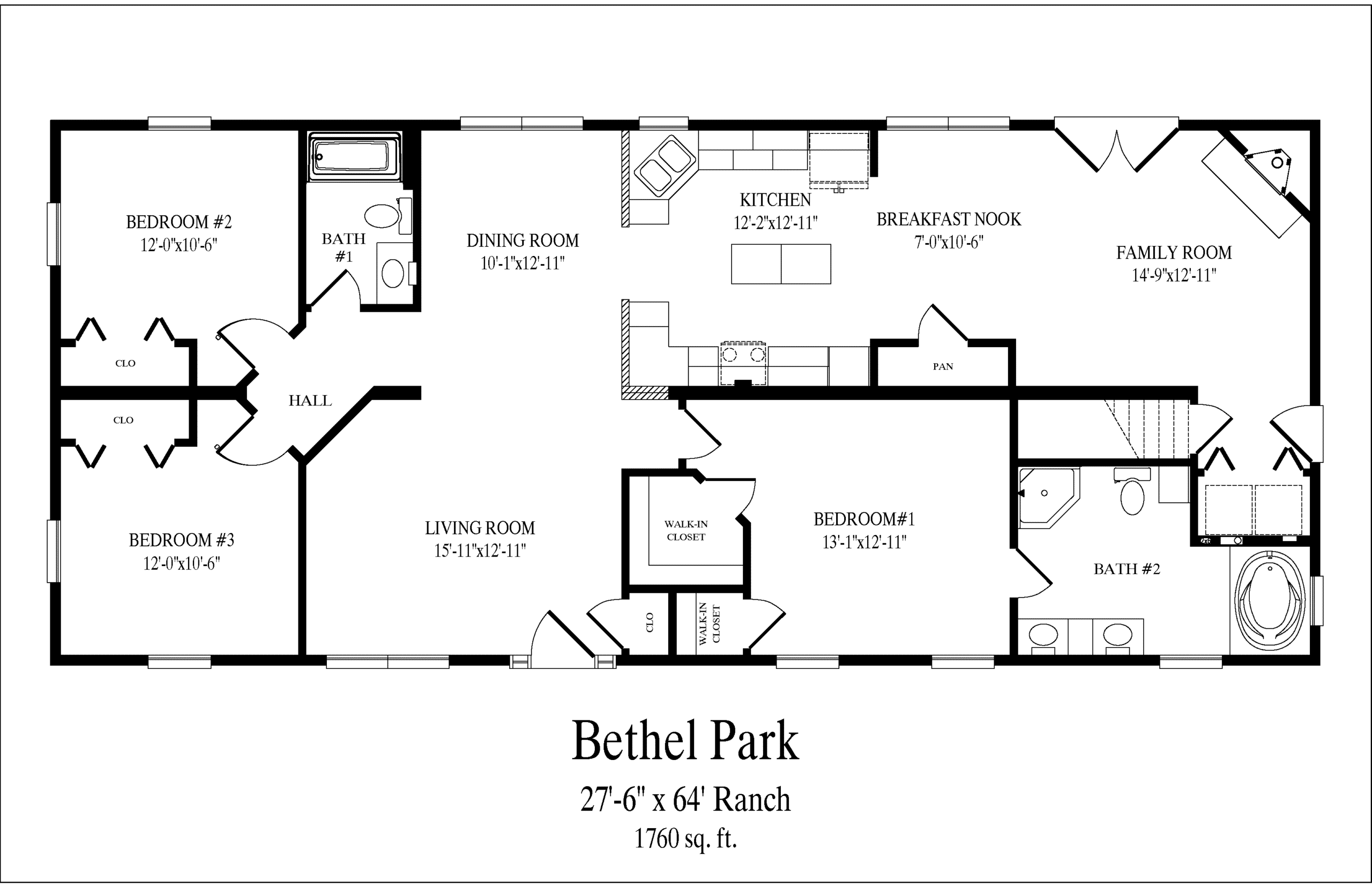 Bethel Park floor plan