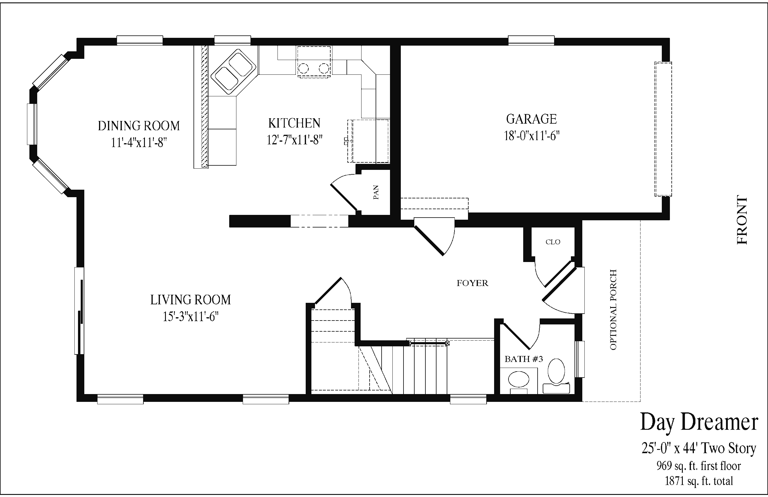 Day Dreamer first floor