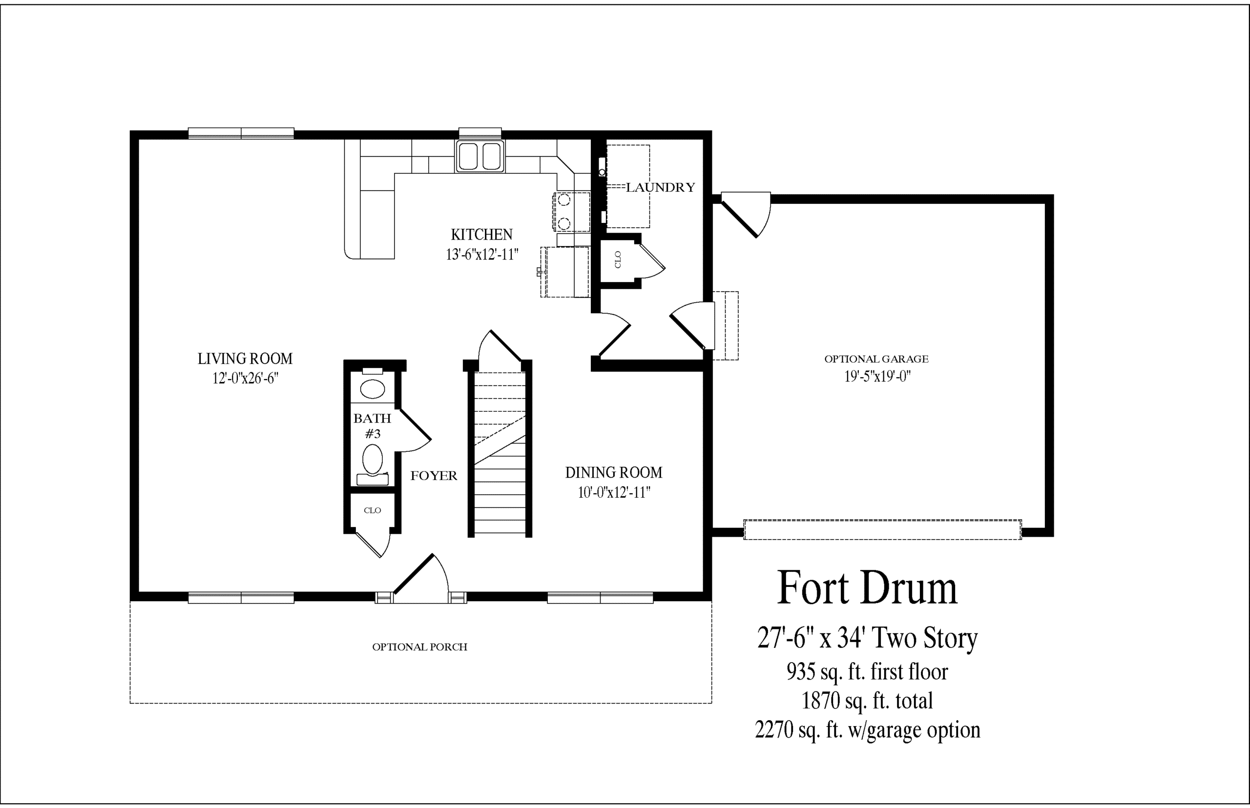 Fort Drum first floor