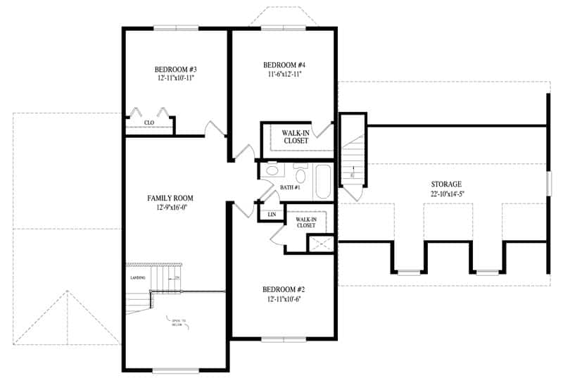 Lake View second floor