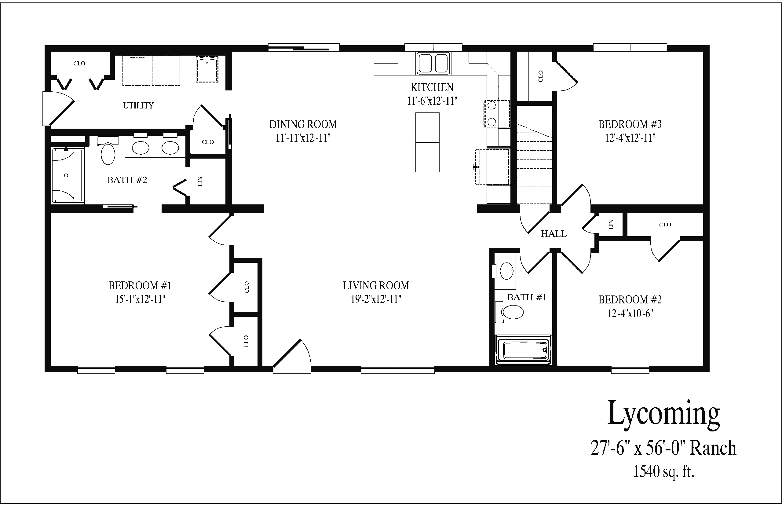 Lycoming floor plan