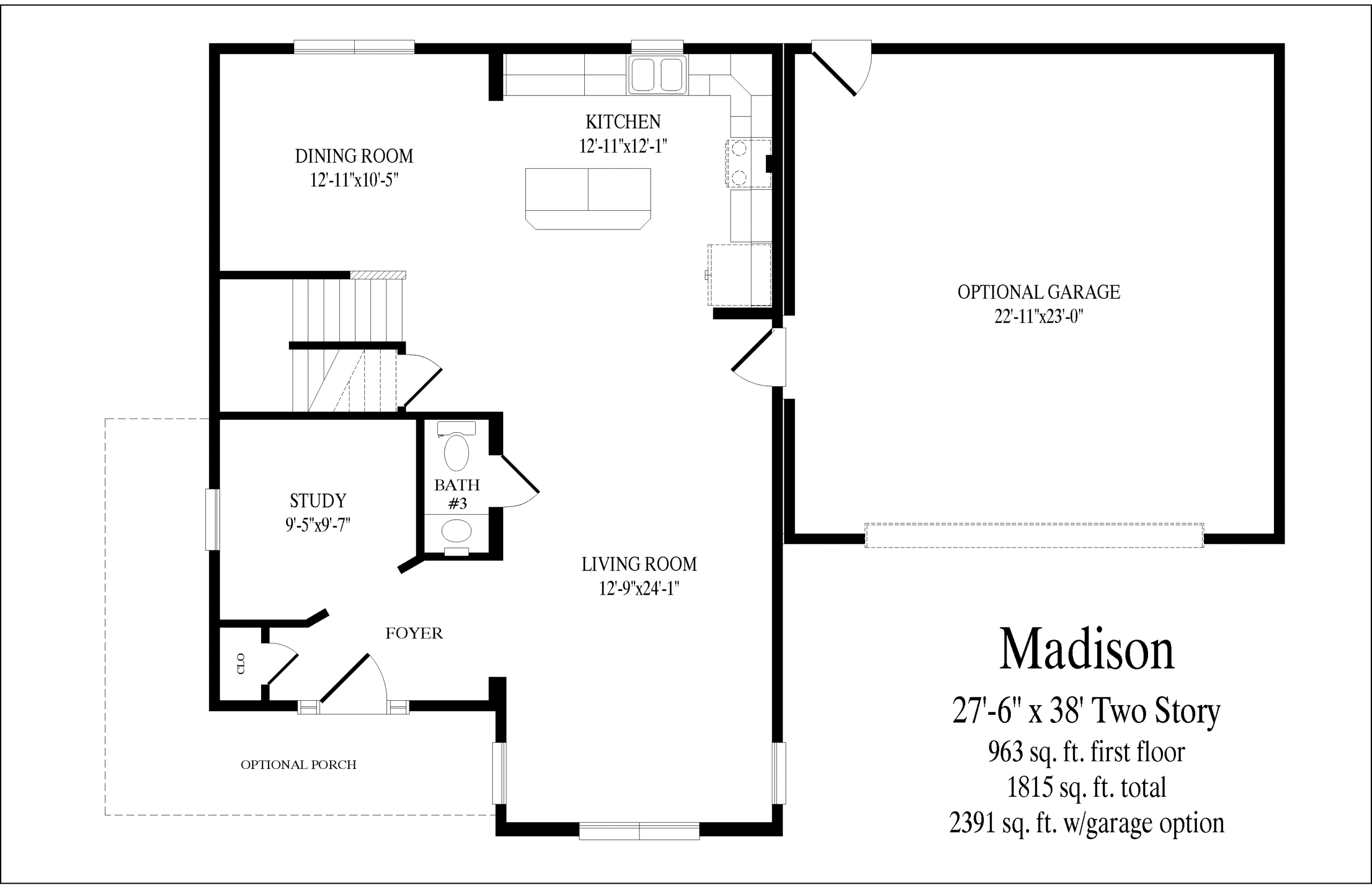 Madison first floor