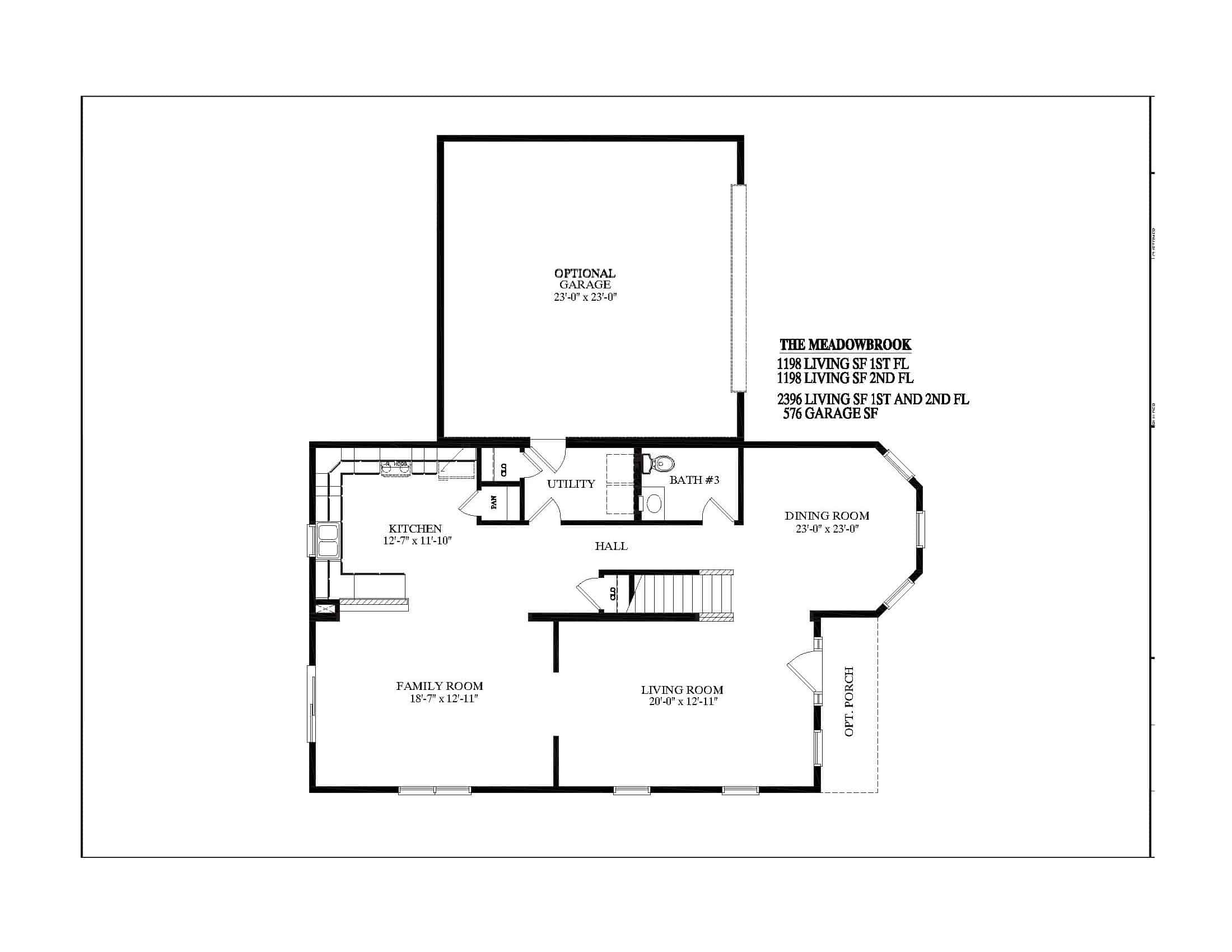 Meadowbrook II first floor