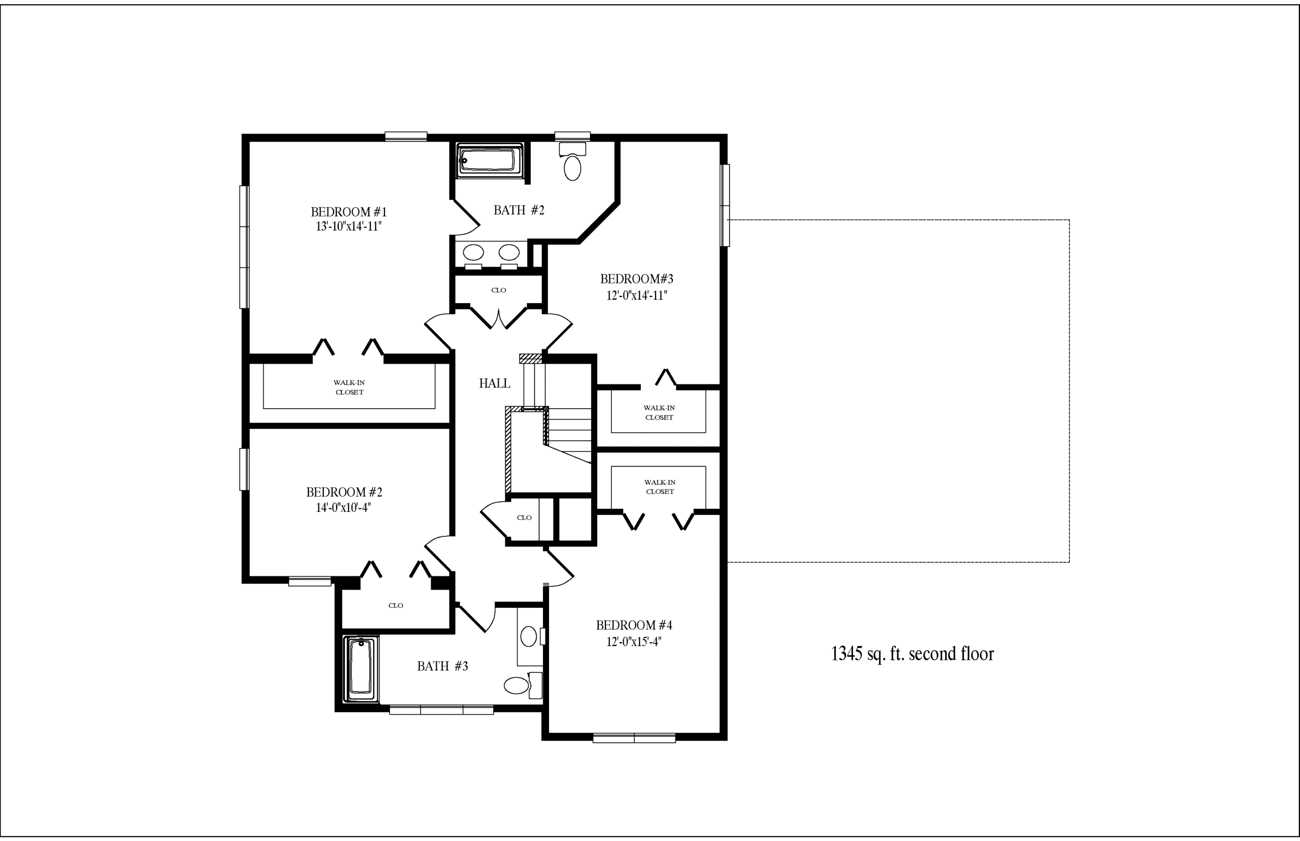 Saratoga second floor
