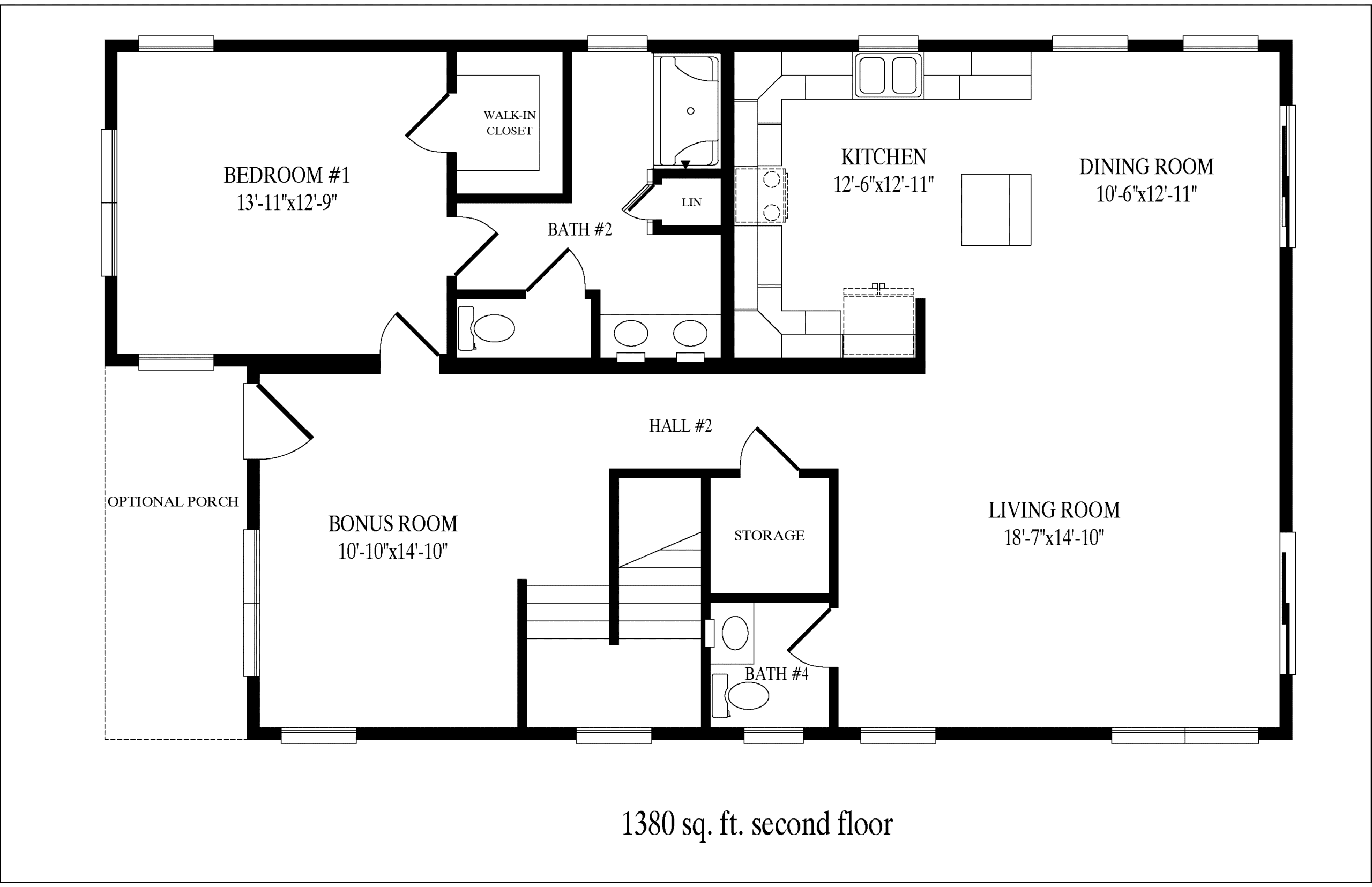 Strathmere second floor