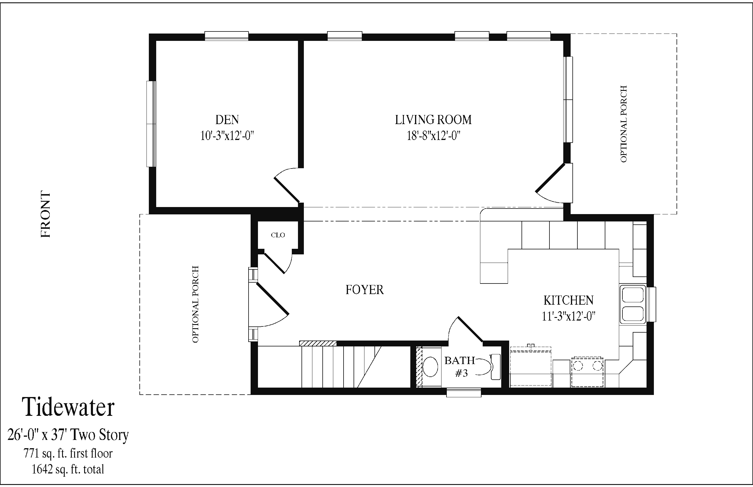 Tidewater first floor
