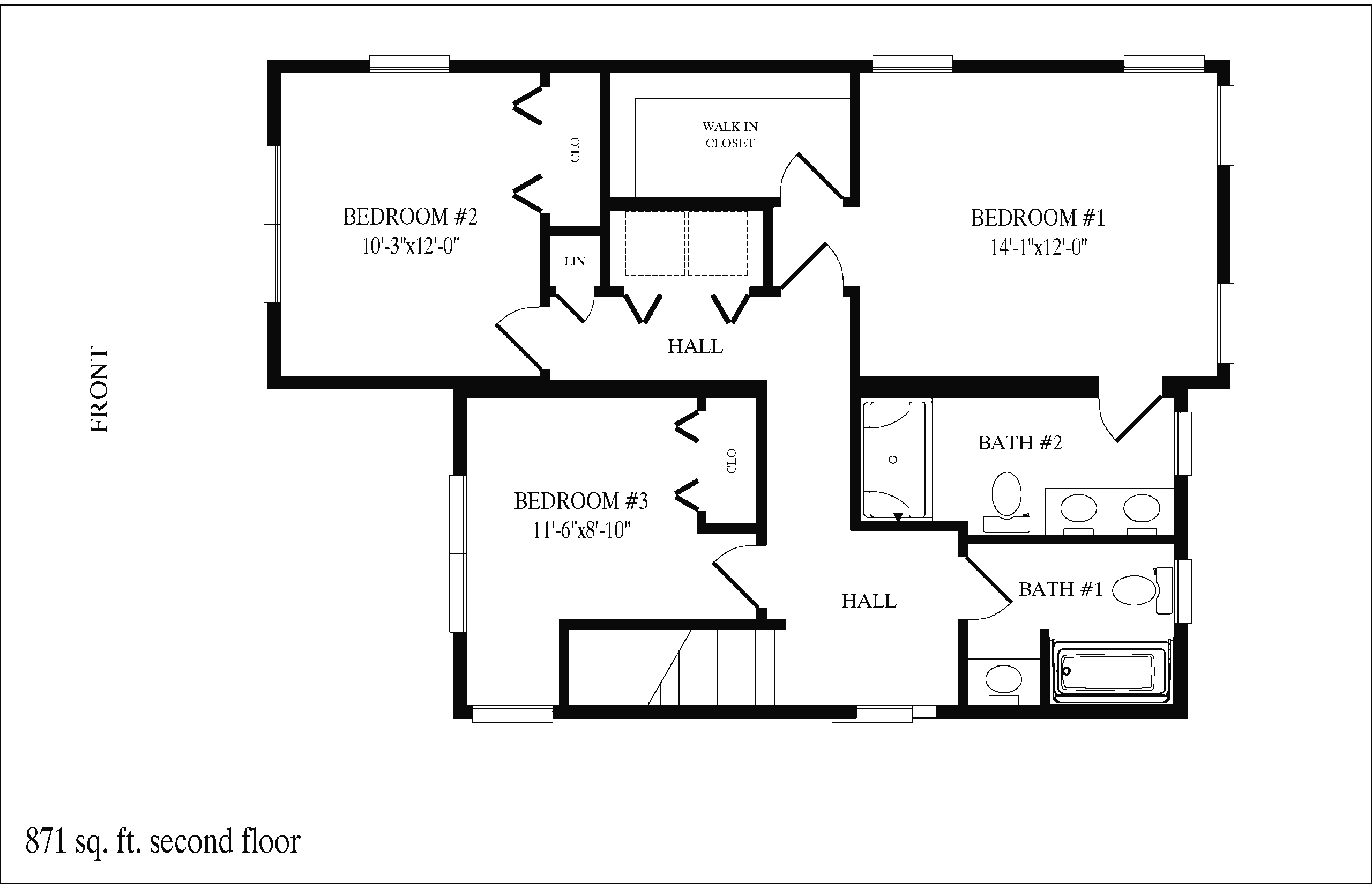 Tidewater second floor