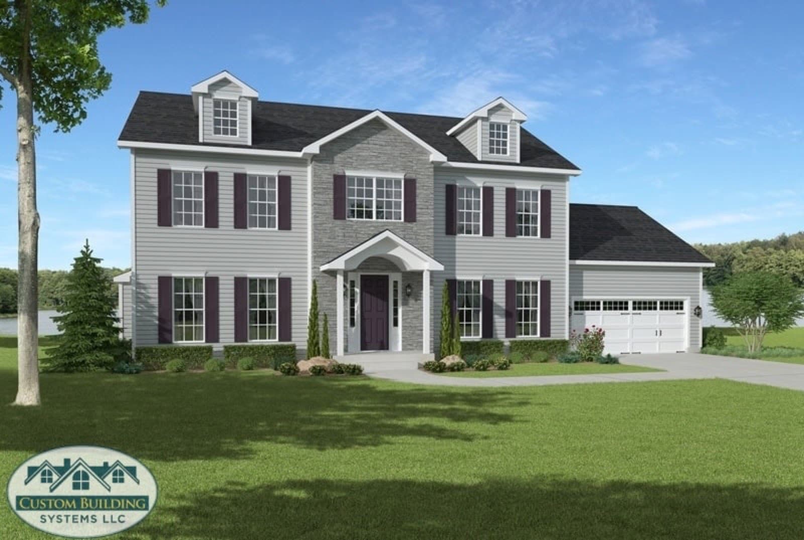 Grant exterior rendering