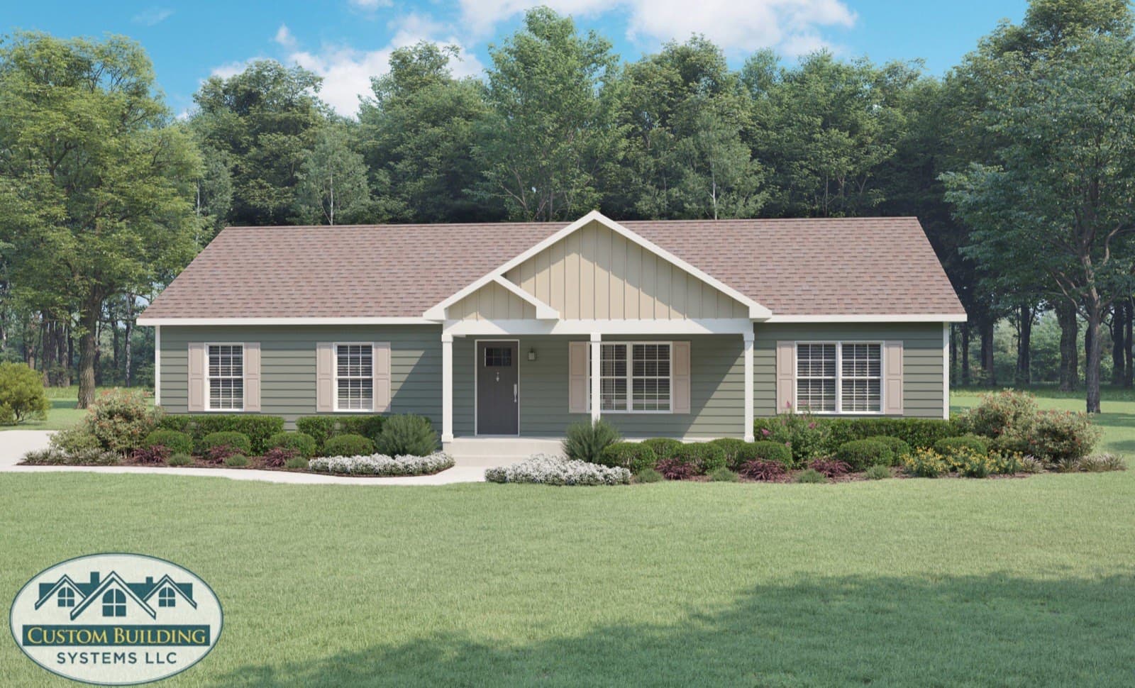 Middle Brook exterior rendering