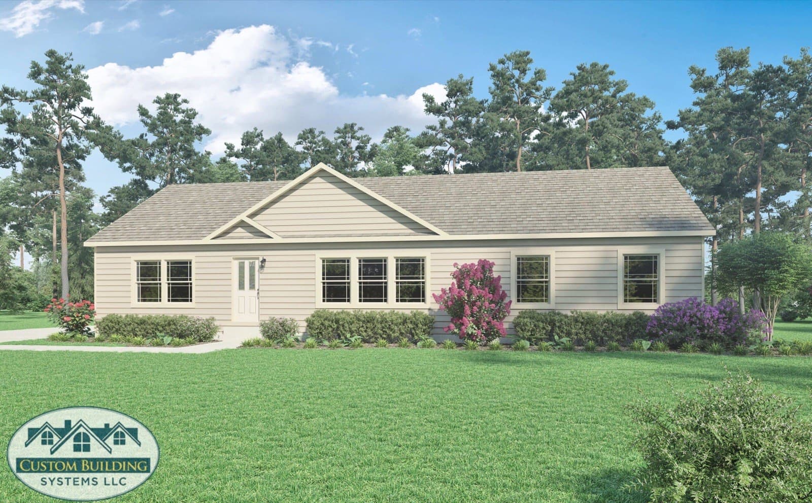 Monticello exterior rendering