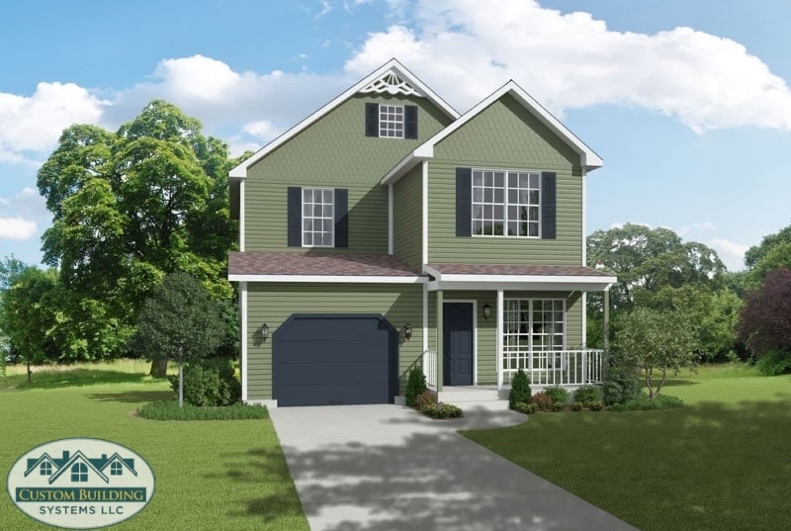 Pike exterior rendering