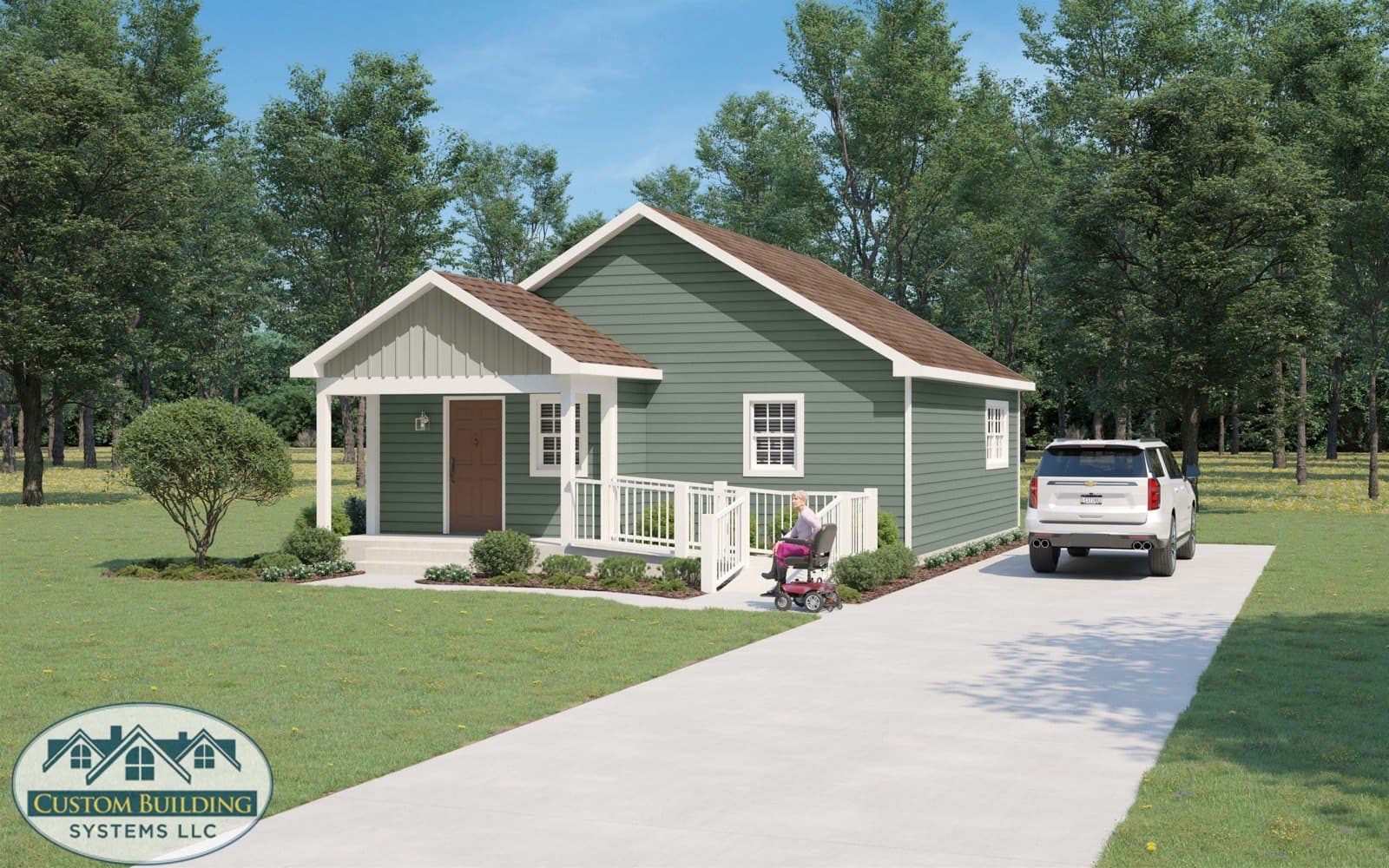 Roxbury exterior rendering