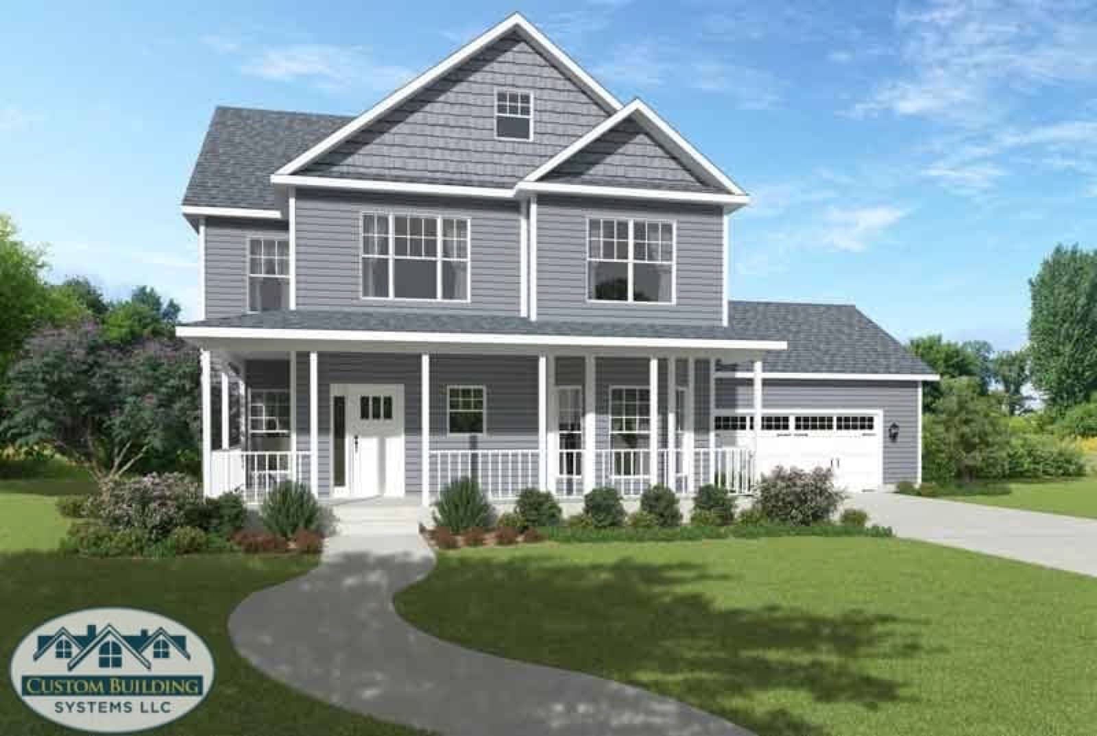 Saratoga exterior rendering