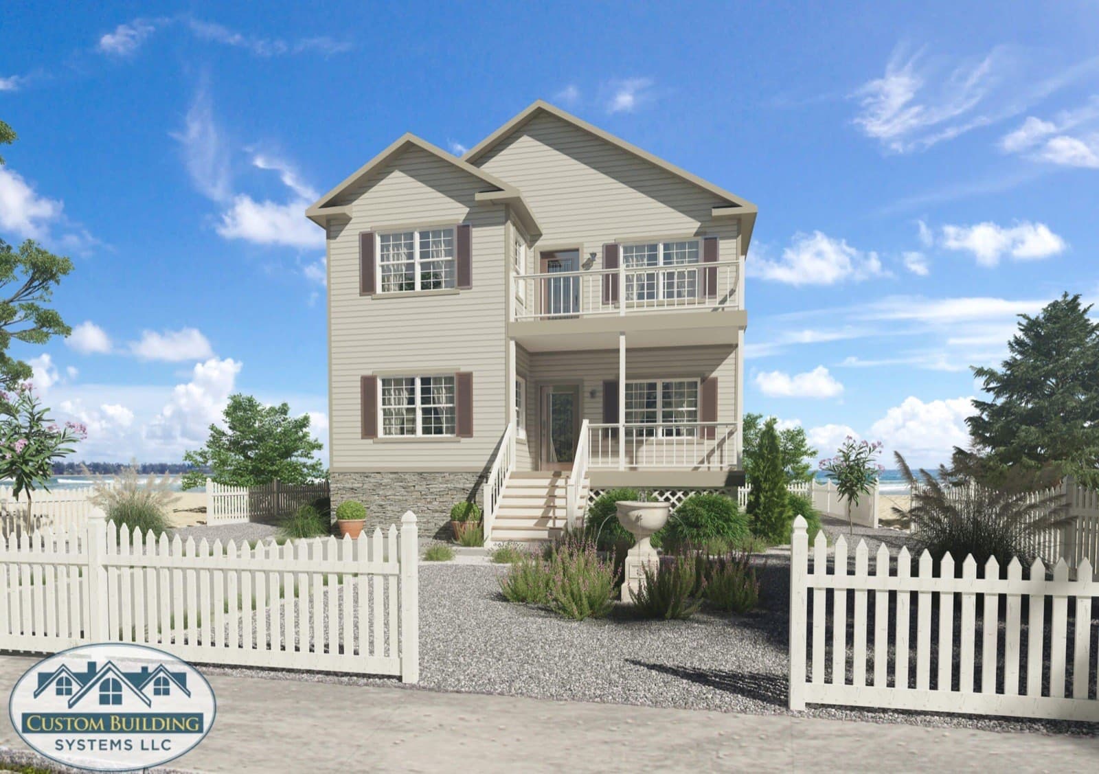 Strathmere exterior rendering