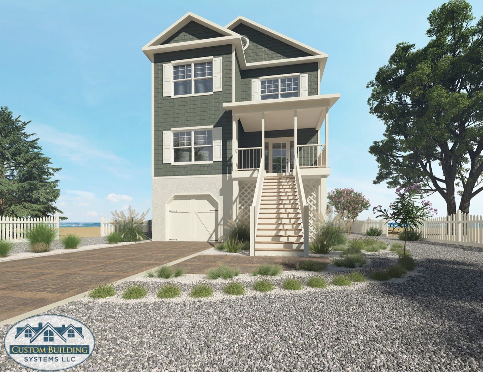 Tidewater exterior rendering