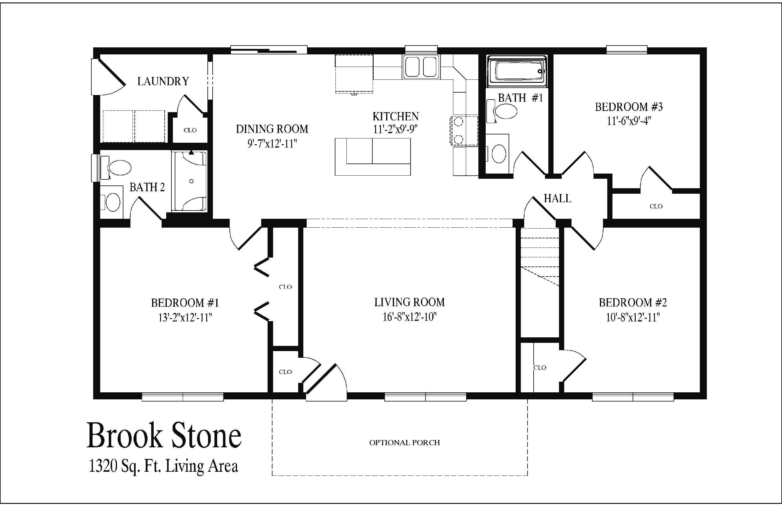 Brook Stone floor plan