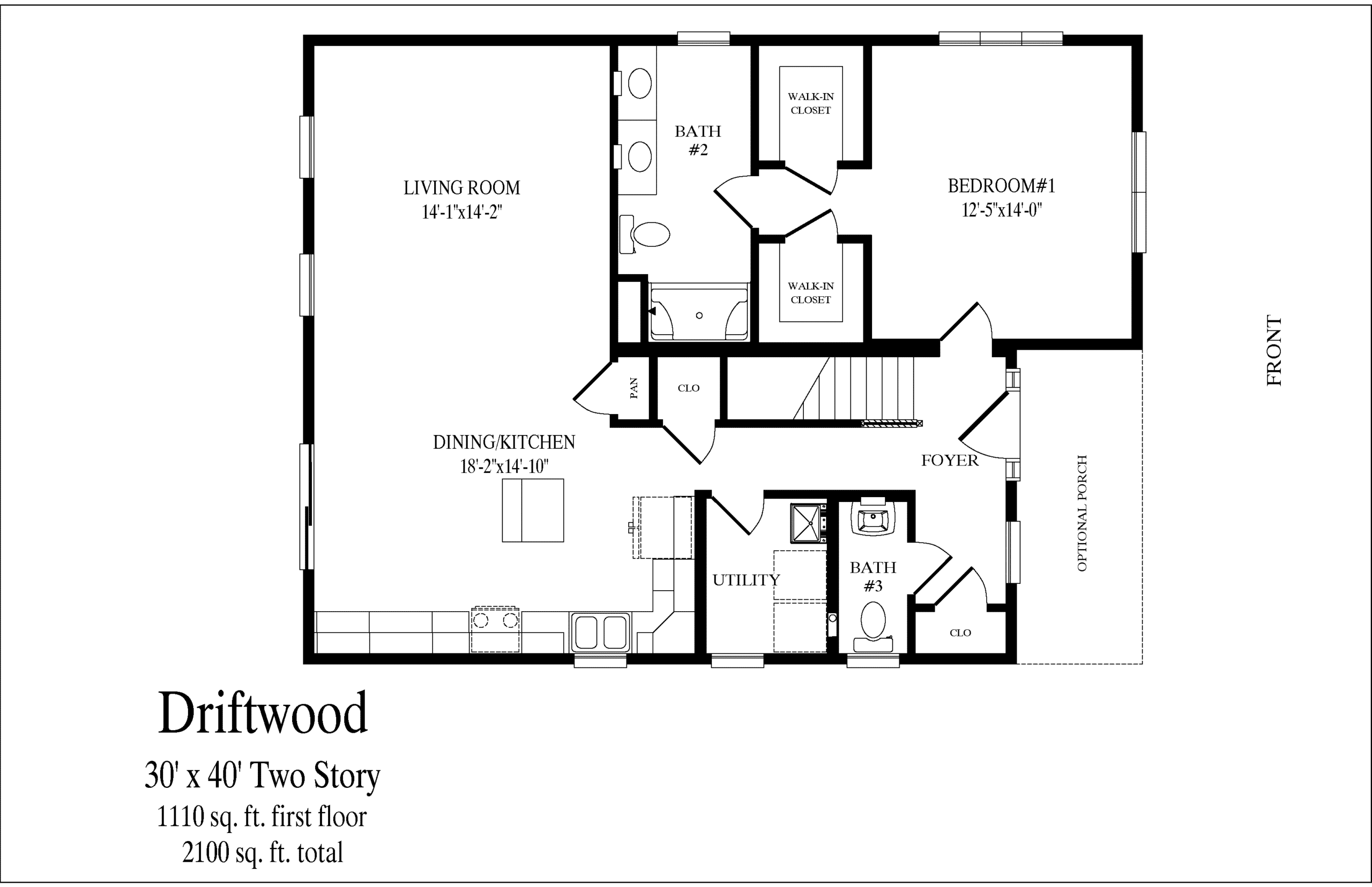 Driftwood first floor