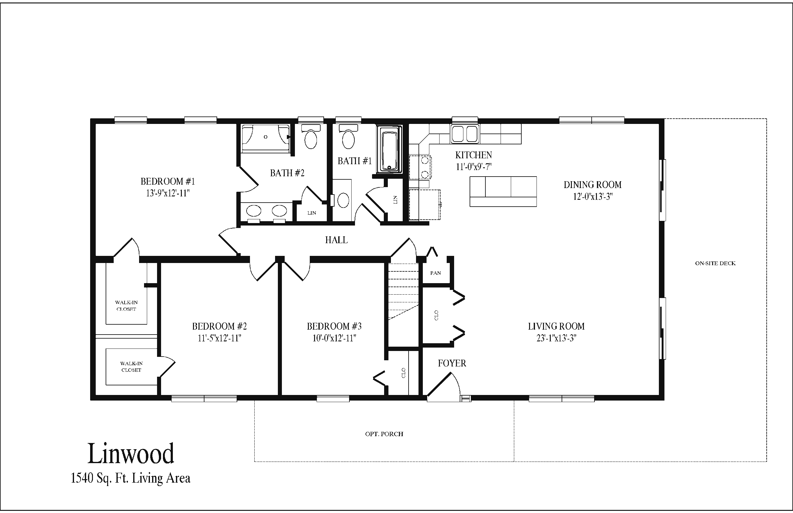 Linwood floor plan