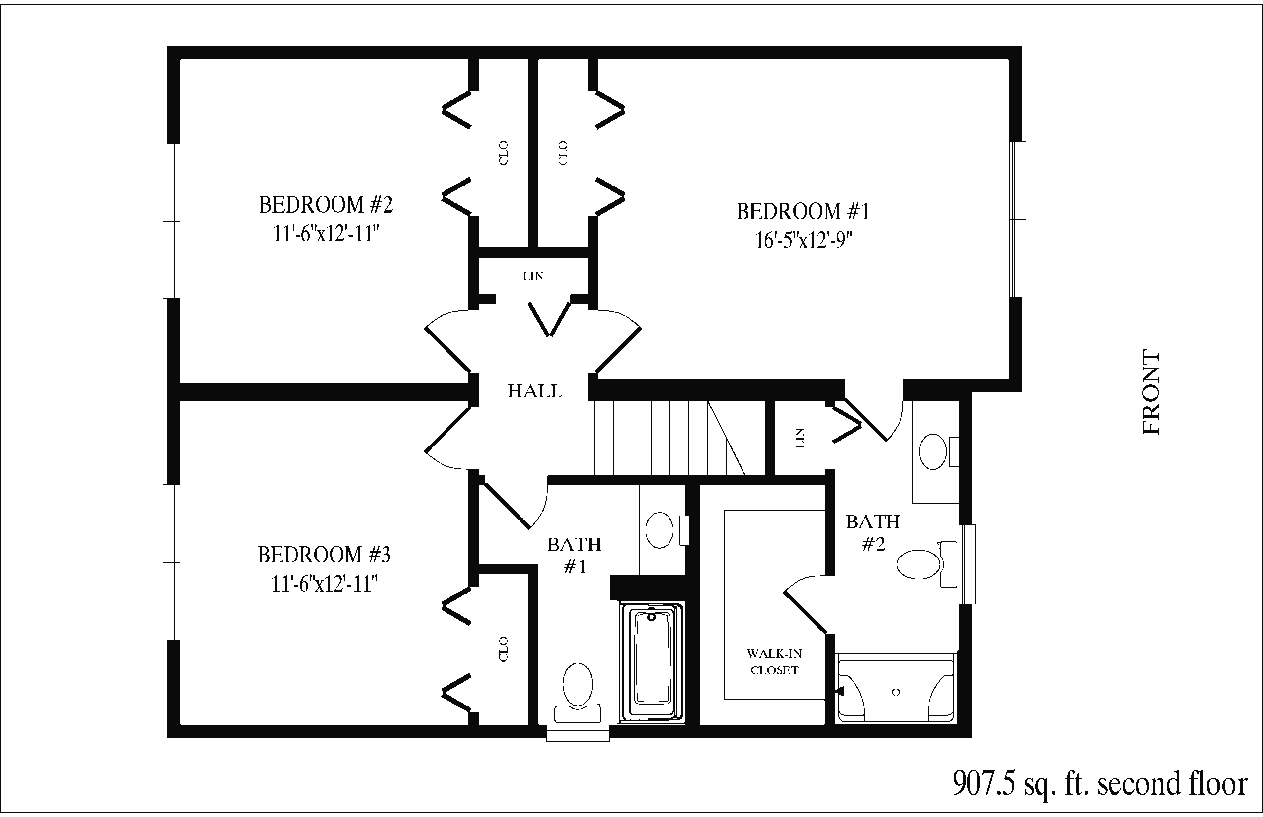 Sandy Cove second floor