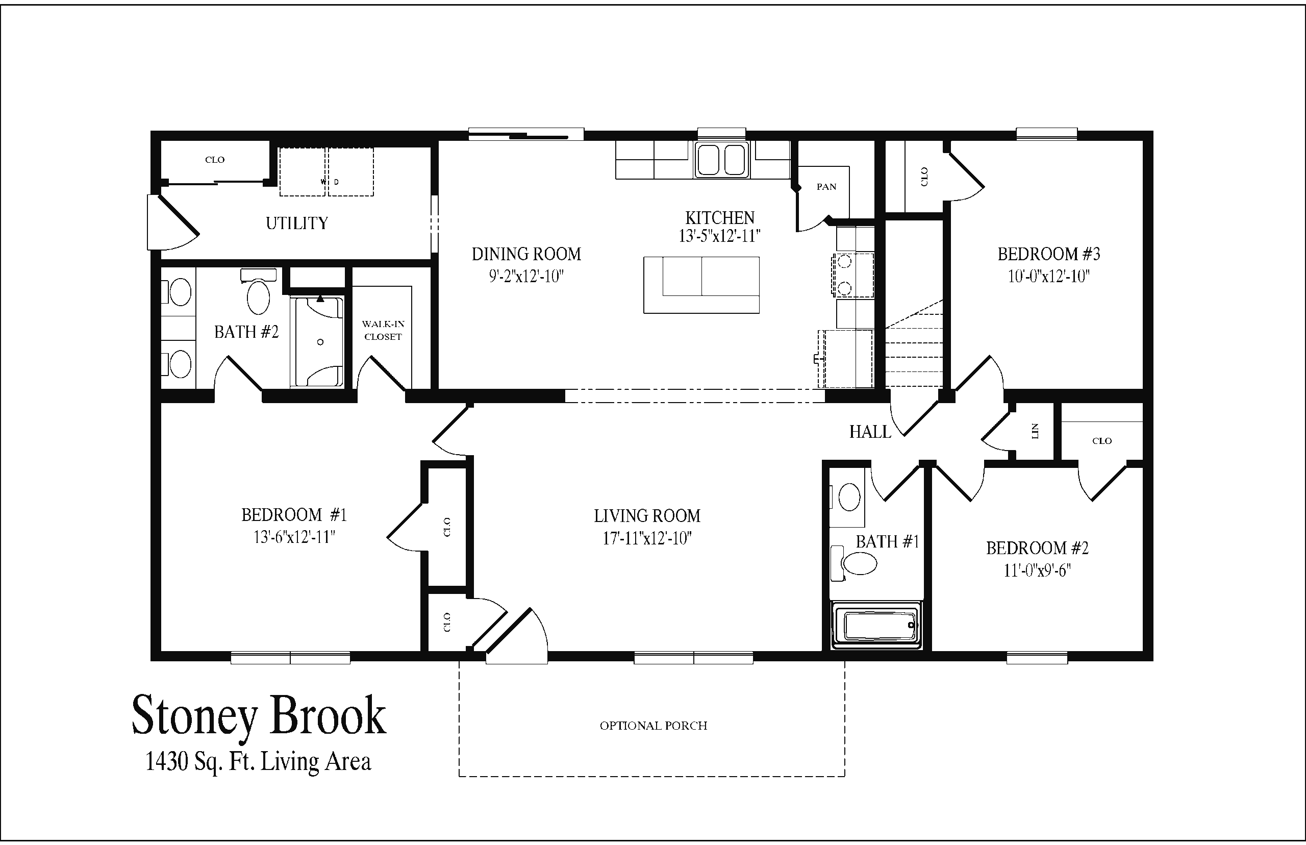 Stoney Brook floor plan